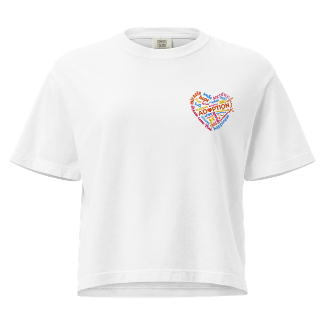 Adoption Heart Box Tee