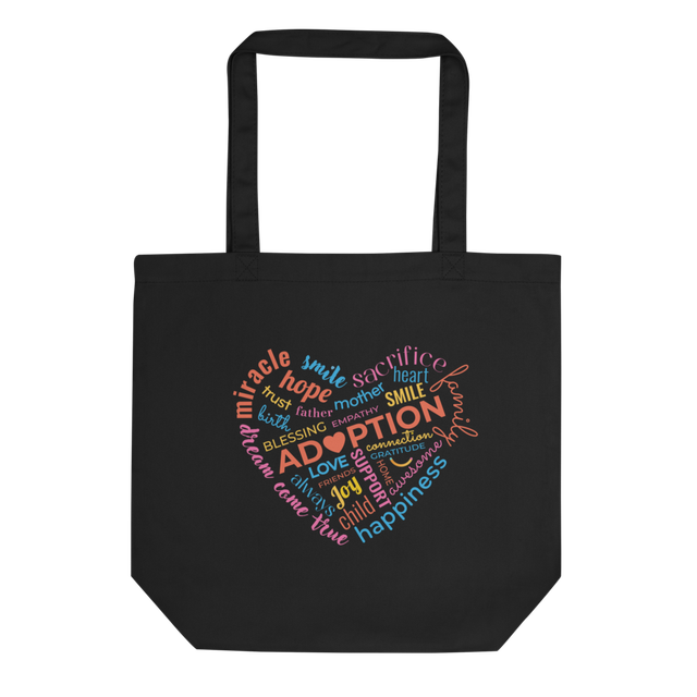 Adoption Heart Tote