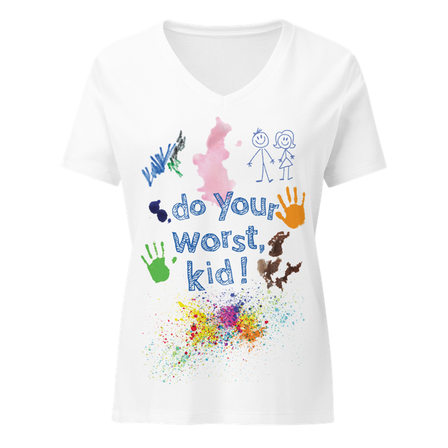 Stain Collector Women's Relaxed V-Neck Tee
