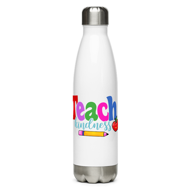 Teach Kindness Stainless Steel Water Bottle