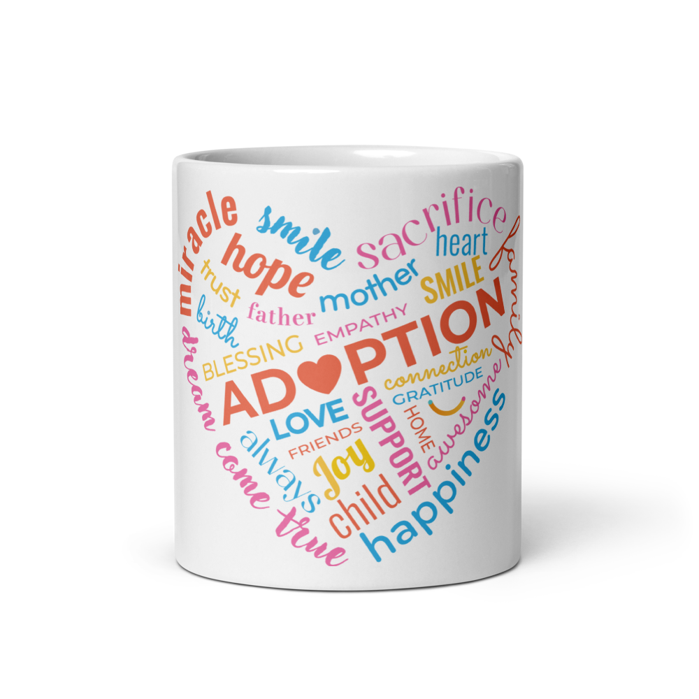 Adoption Heart Mug
