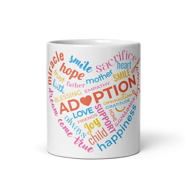 Adoption Heart Mug