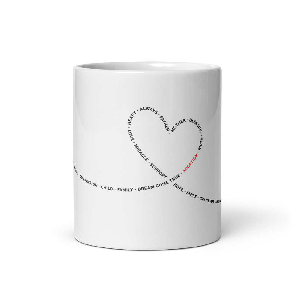 Adoption Heartstring Mug