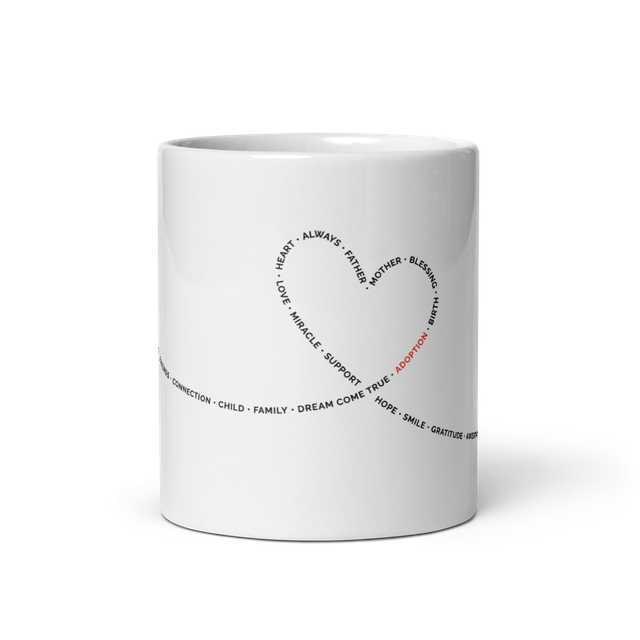Adoption Heartstring Mug