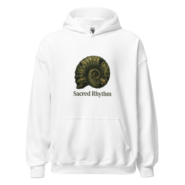 Giant Seashell Hoodie Sacred Rhythm