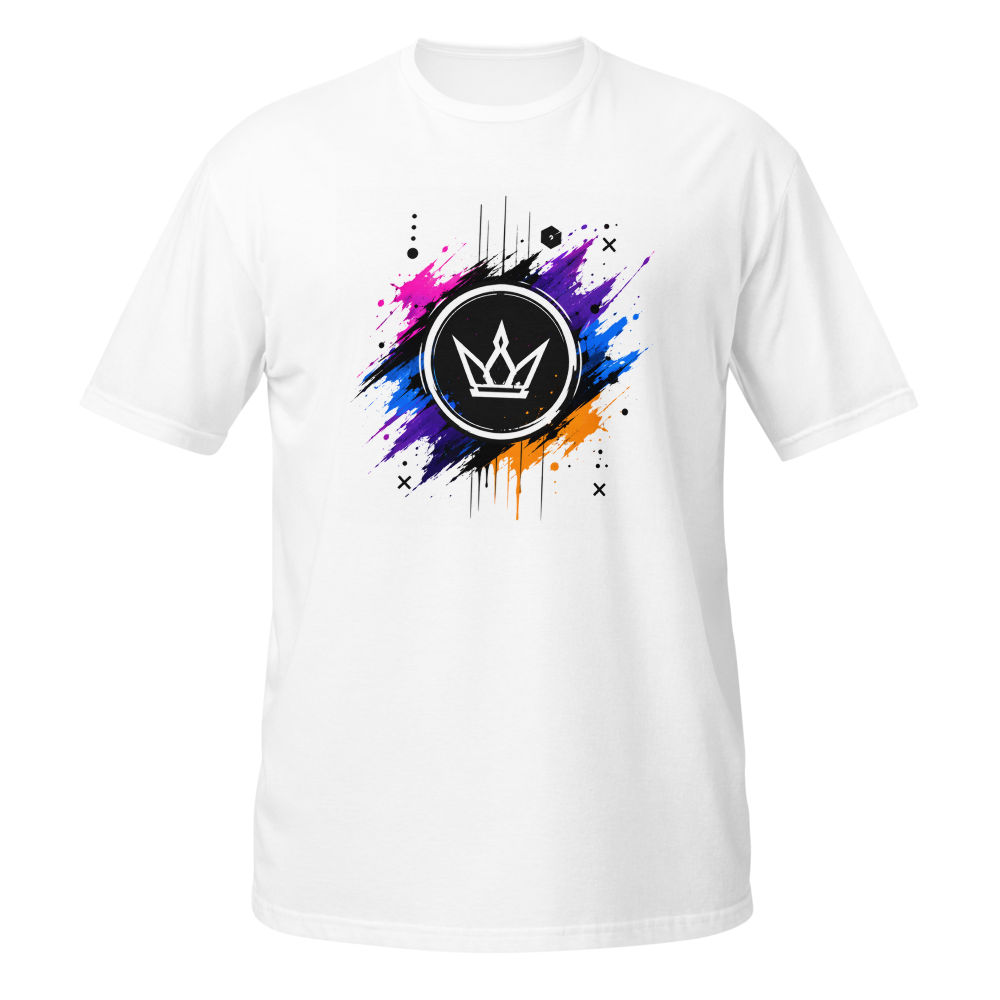 Crown design basic soft style T-shirt