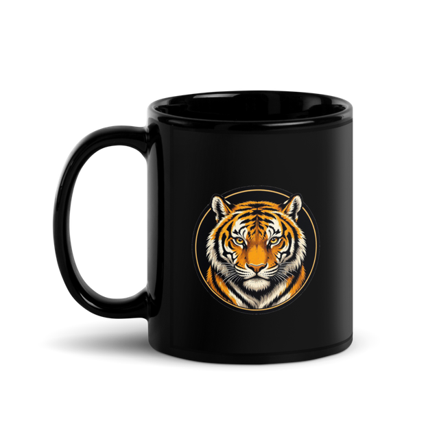 Awfully ferocious tiger mug