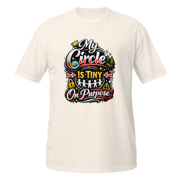 My circle is tiny on purpose
