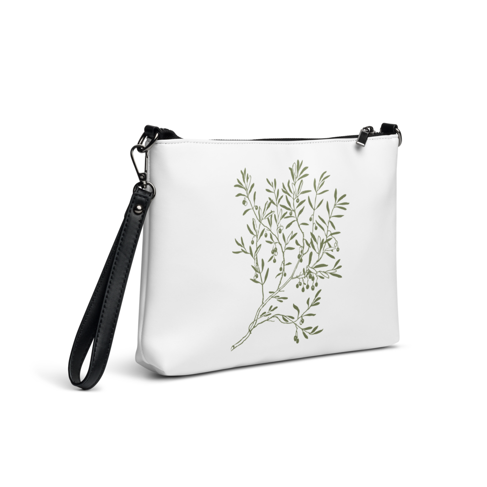 Minimalist Olive Tree Branch Aesthetic Tote Bag