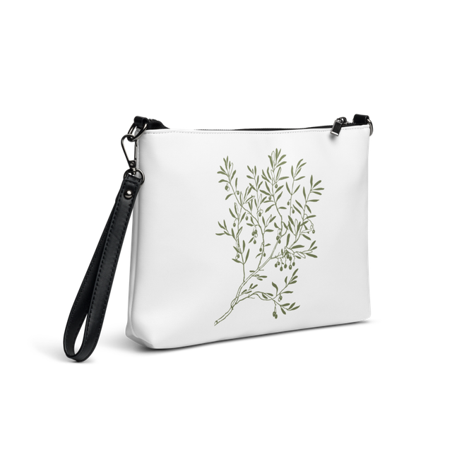 Minimalist Olive Tree Branch Aesthetic Tote Bag
