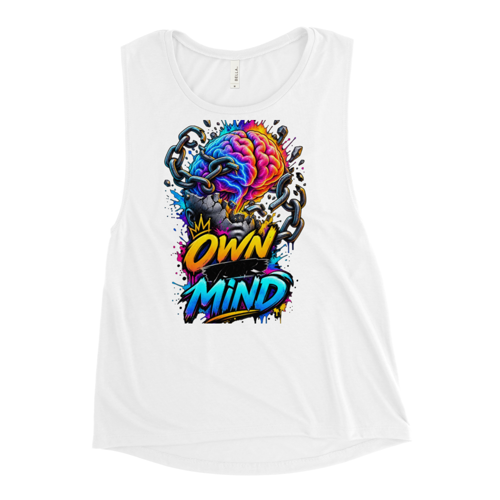 Own Your Mind Graffiti Women's sports shirt