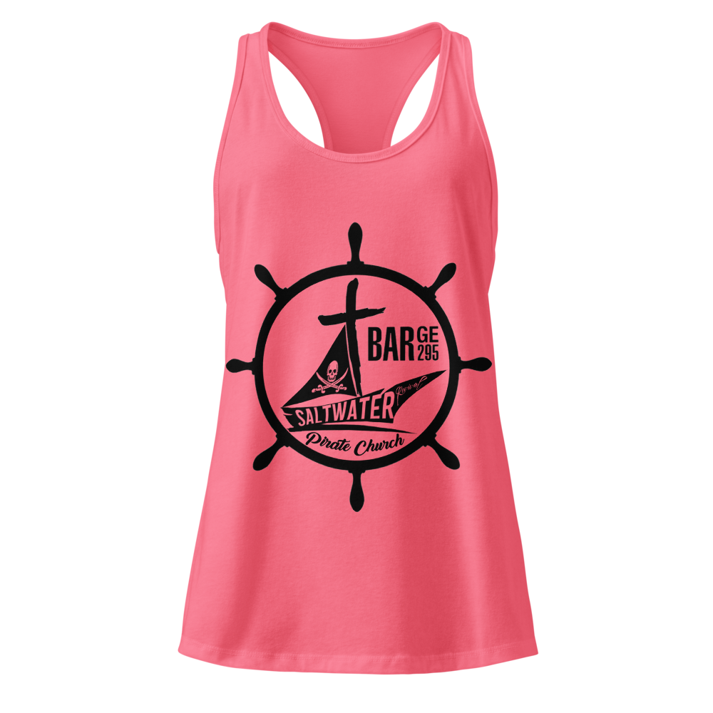 Women's Pink Pirate Tank