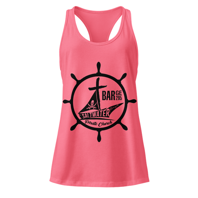 Women's Pink Pirate Tank
