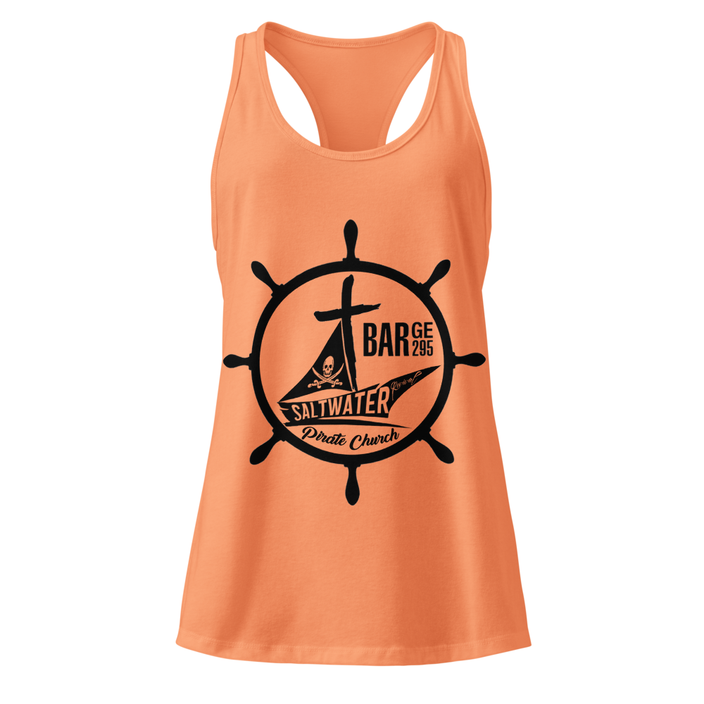 Woman's Orange Pirate Tank