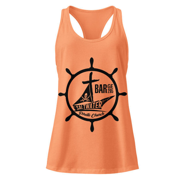 Woman's Orange Pirate Tank