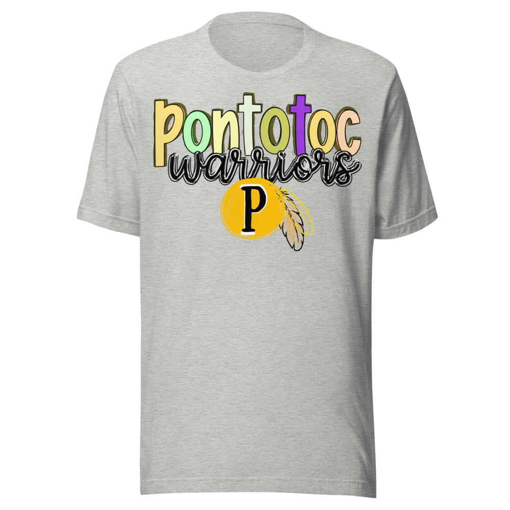 Bella Canvas Pontotoc Warrior tshirt 
