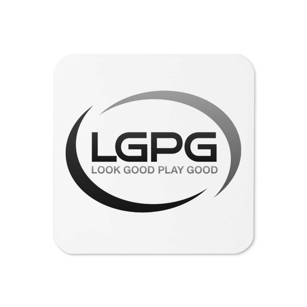 LGPG Cork-Back Coaster