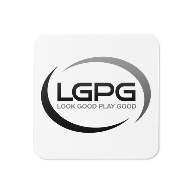 LGPG Cork-Back Coaster