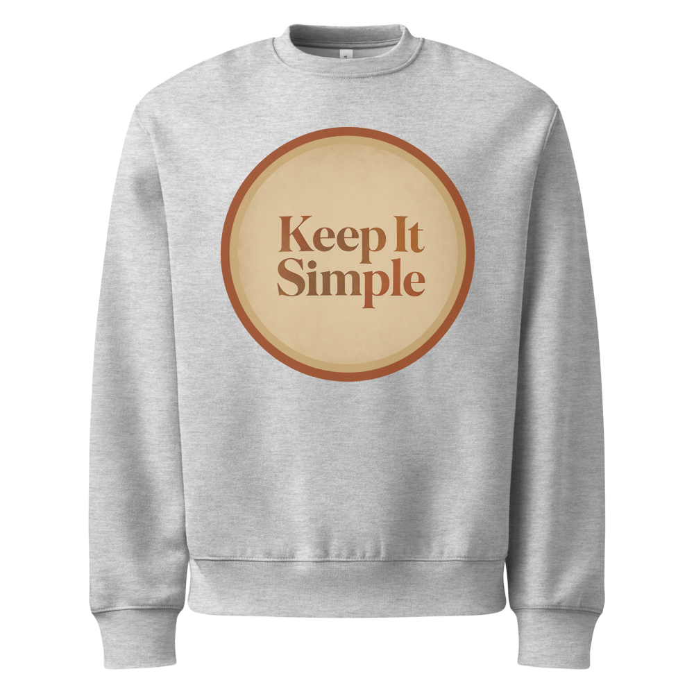 Keep it simple