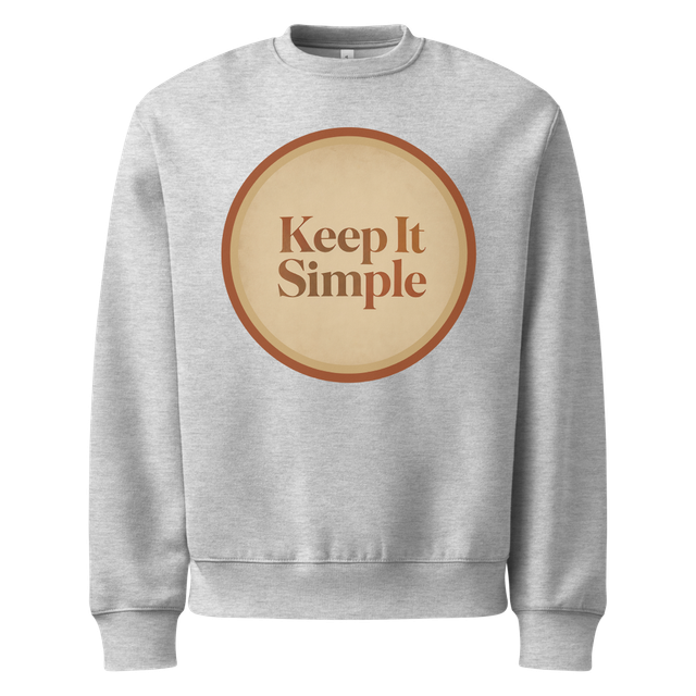 Keep it simple