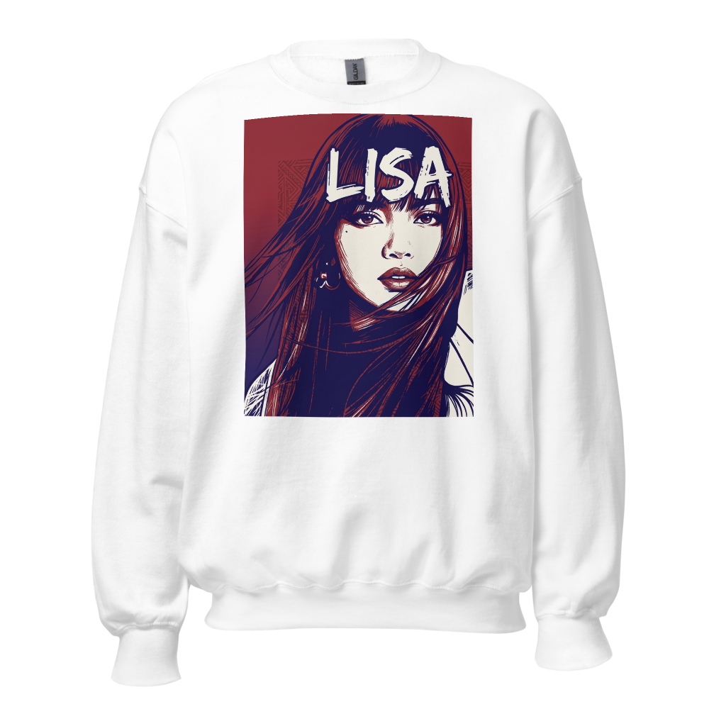 La Lisa — Pop Art Portrait Sweatshirt