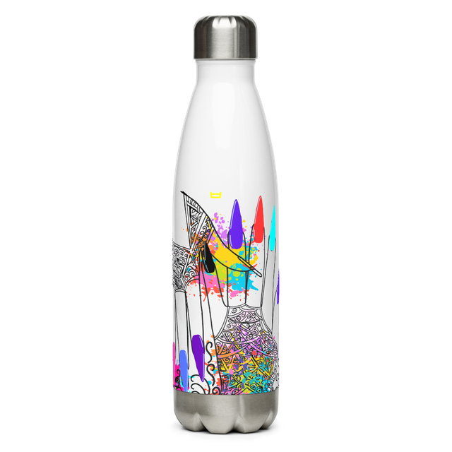 NikkiNailDesign Stainless Steel Water Bottle