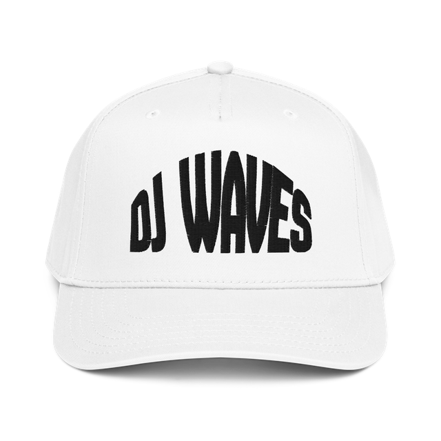DJ WAVES WHITE CAP