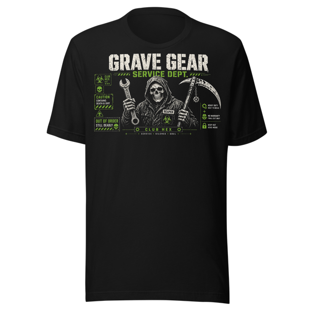Gravegear Service Department