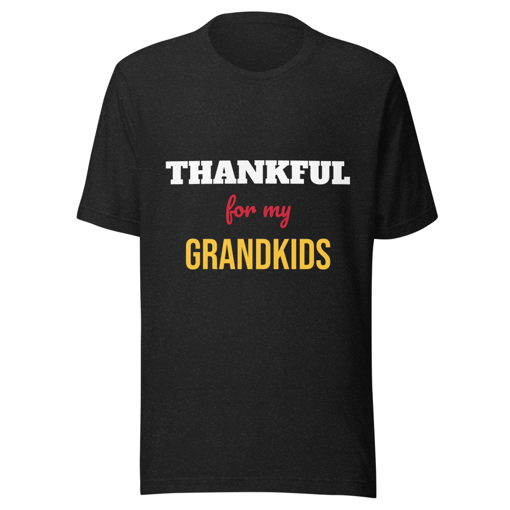 Thankful for My Grandkids Thanksgiving T-Shirt