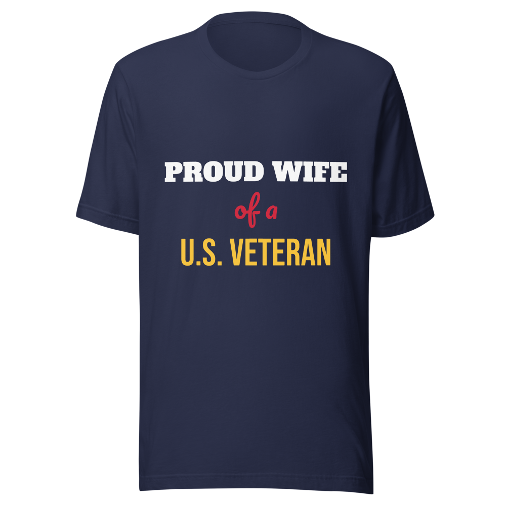 Proud Wife of a U.S. Veteran T-Shirt
