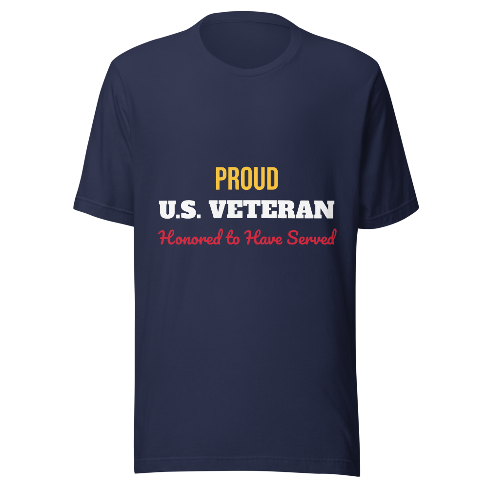 Proud U.S. Veteran T-Shirt - Veterans Day Gift