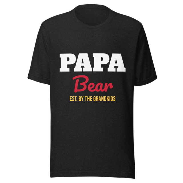 Papa Bear T-Shirt - Gift for Grandpa and Dad