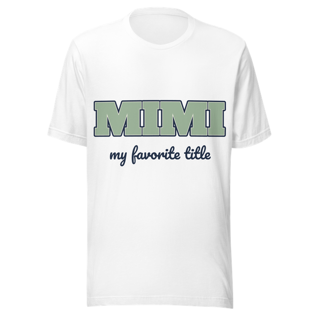 Varsity Mimi T-Shirt - My Favorite Title