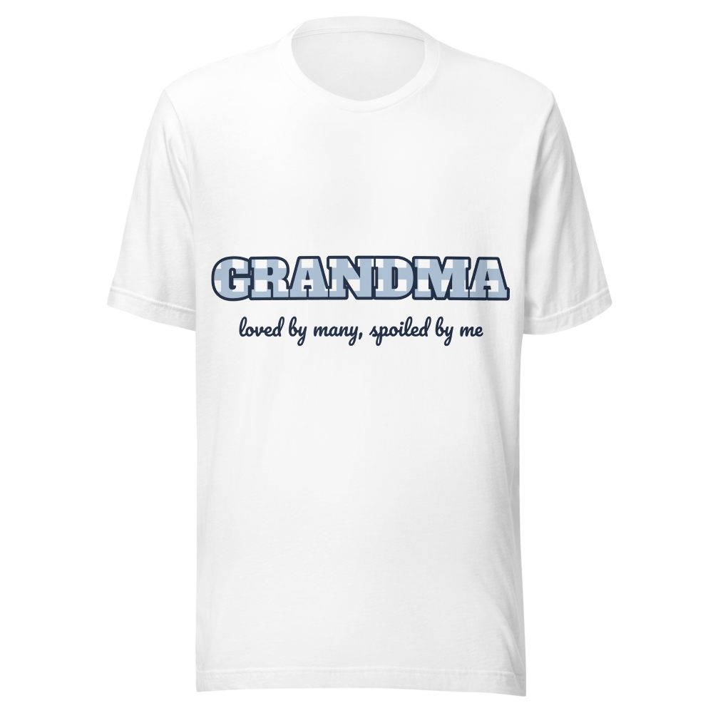 Gingham Grandma T-Shirt - Loved by Many