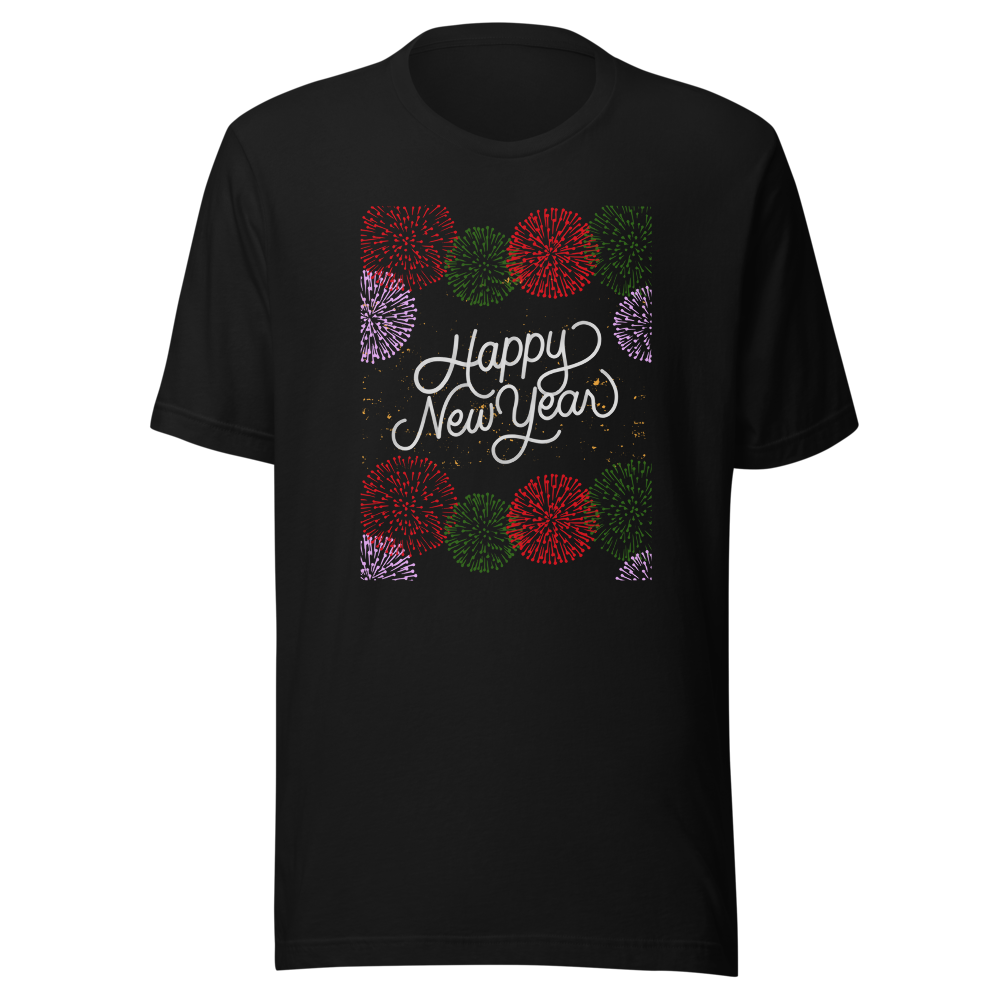 Happy New Year 2027 Fireworks T-Shirt