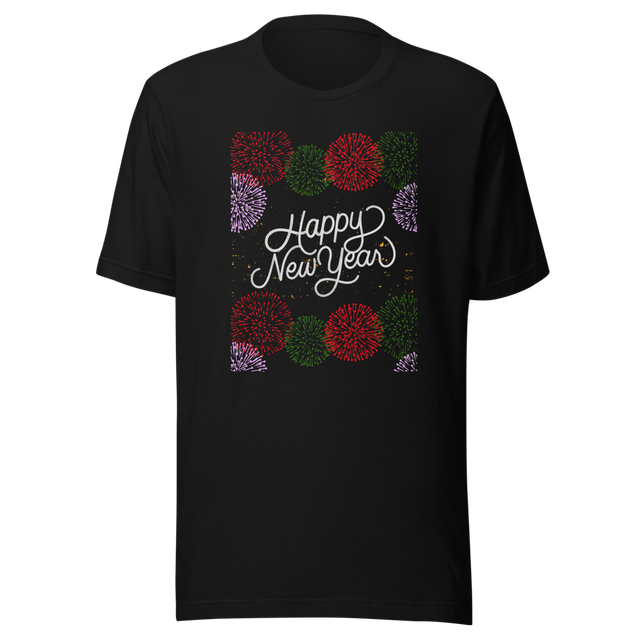 Happy New Year 2027 Fireworks T-Shirt