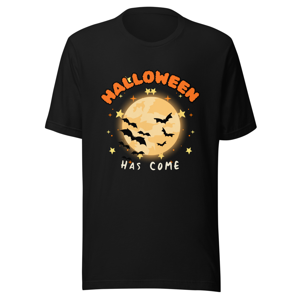 ​Halloween Has Come Retro Moon T-Shirt