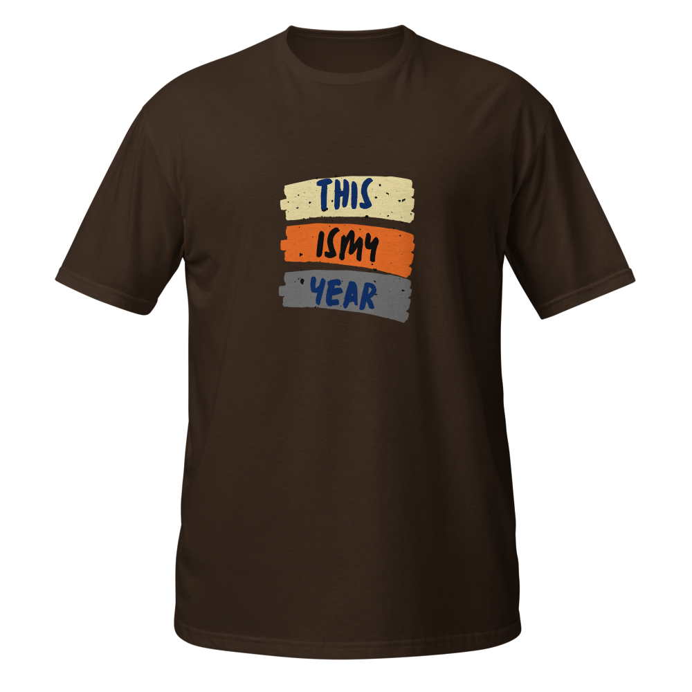 ​This Is My Year Retro Typography T-Shirt