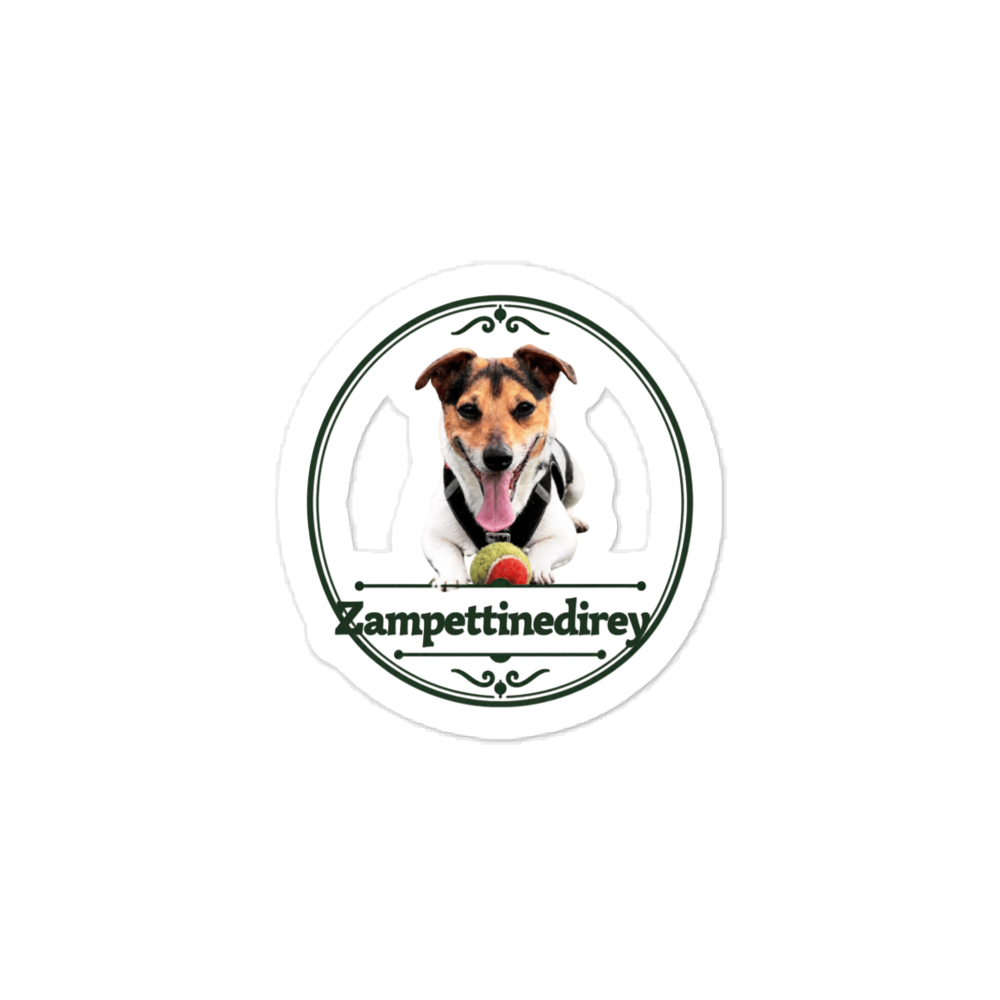 Adesivo fustellato Zampettinedirey