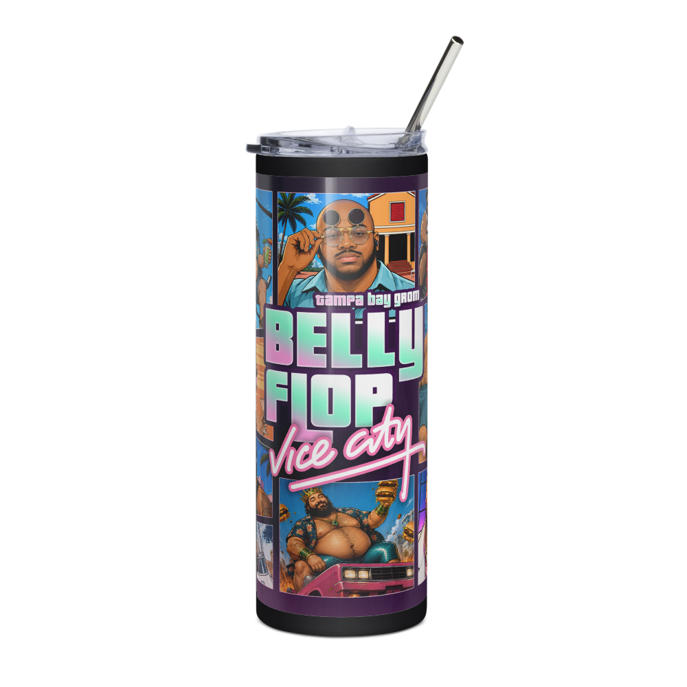 Belly Flop: Vice City Official Art Tumblr