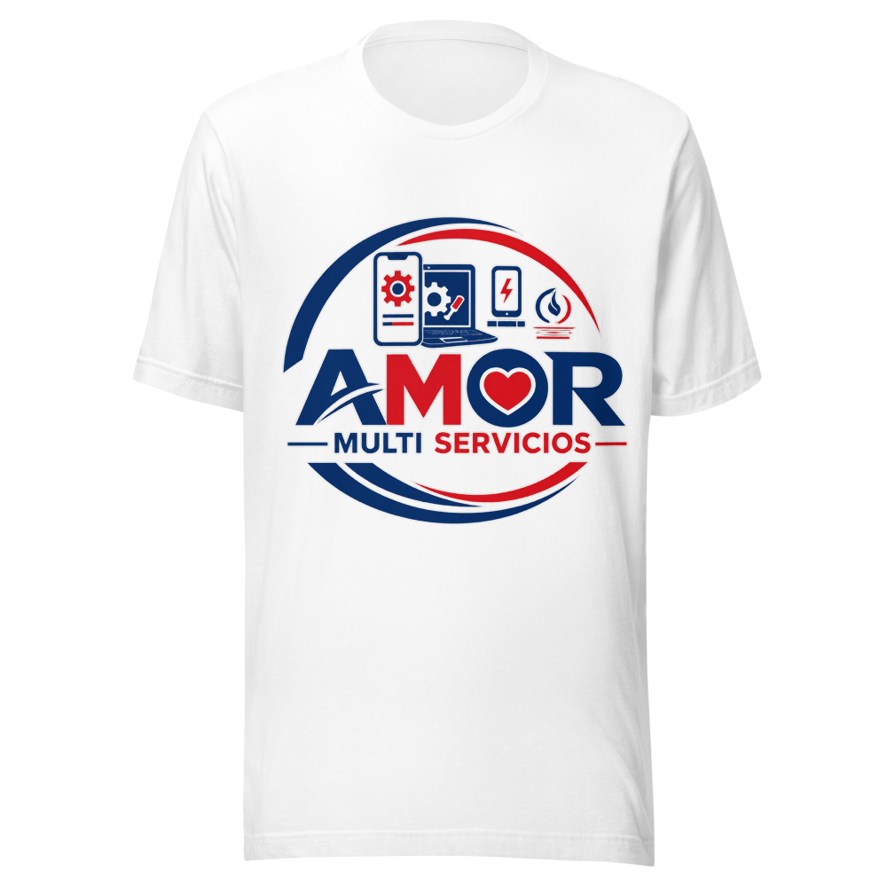 AMOR MULTI SERVICIOS | Official Logo T-Shirt