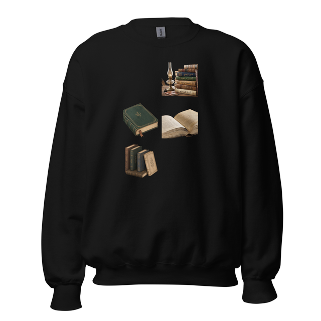 Artivexa4 | Literary Soul Crew Neck Sweatshirt