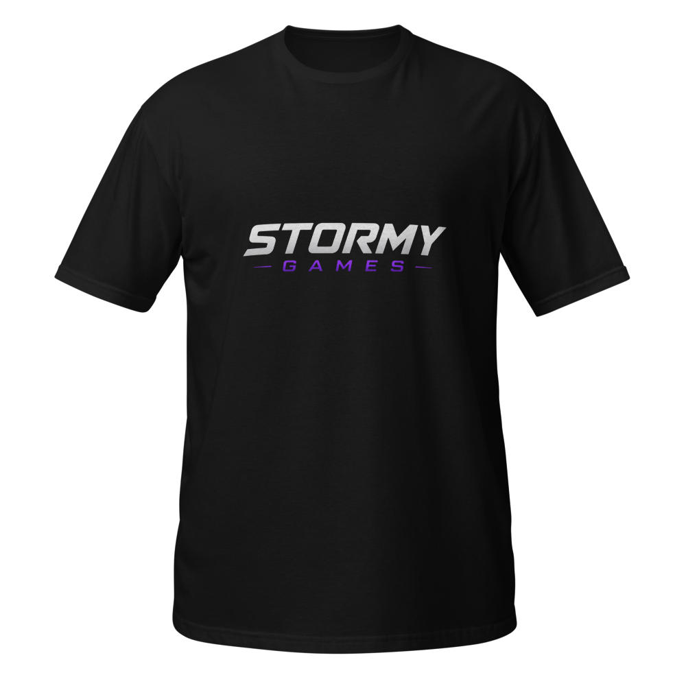 Stormy Games black T-shirt