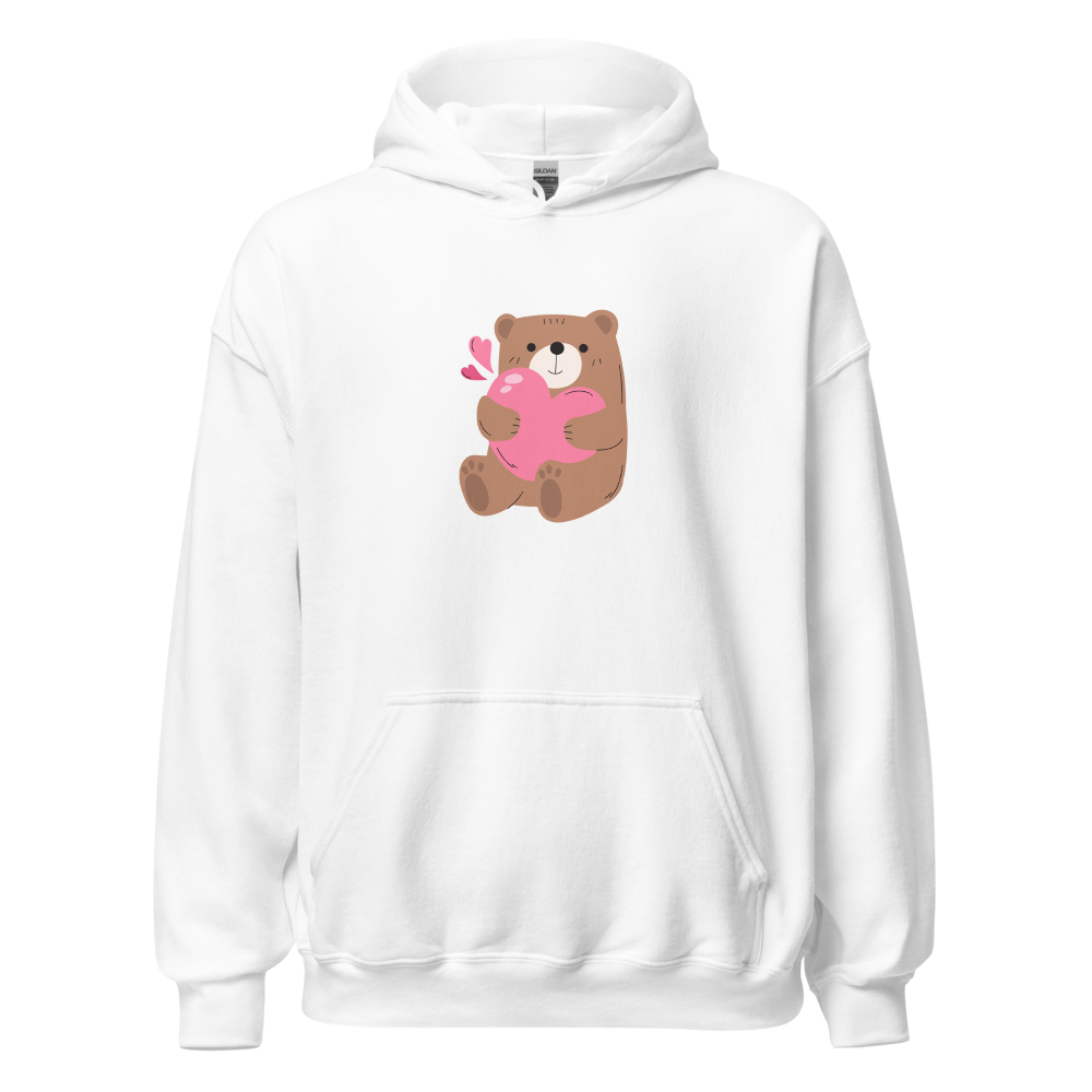 Girls Hoodie In White Color