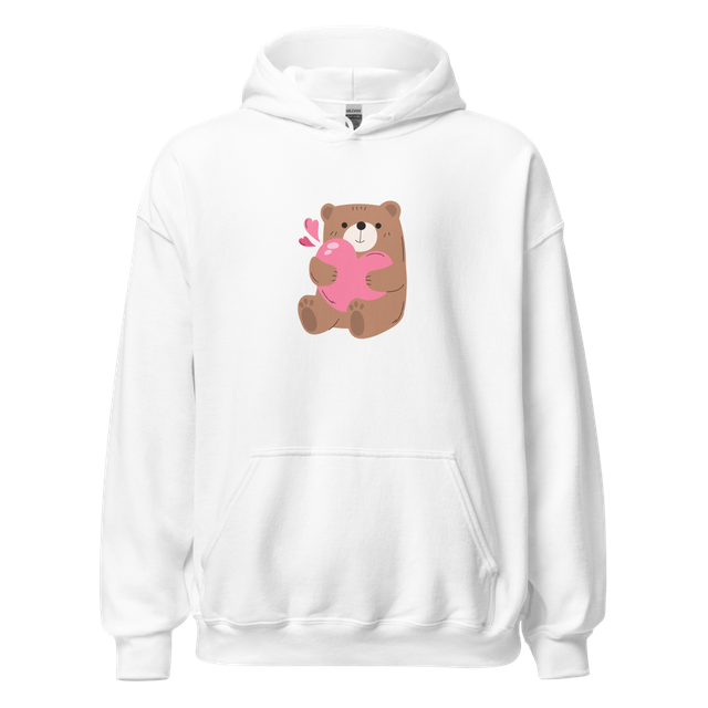 Girls Hoodie In White Color