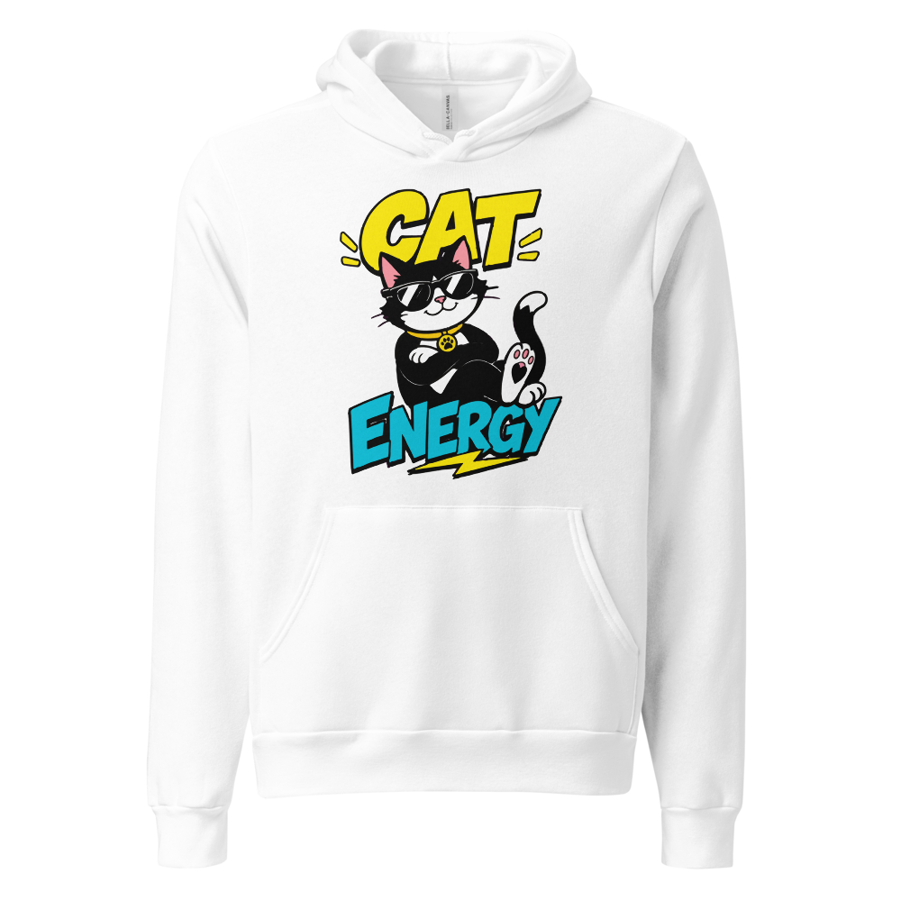 you could use: "Cat Energy Unisex Pullover Hoodie