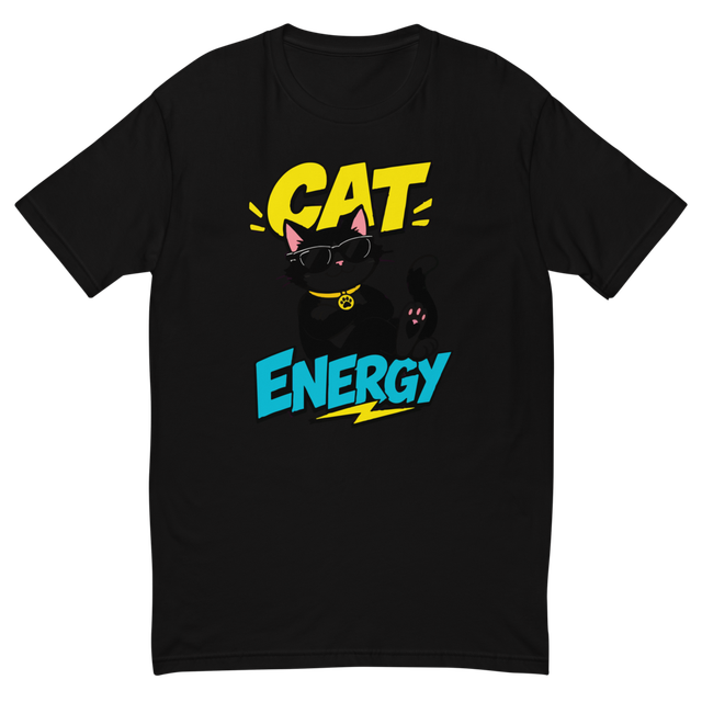 Cat Energy Unisex Staple T-Shirt." And for the