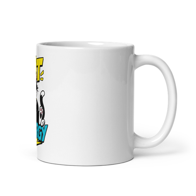 Cat Energy Retro Mug