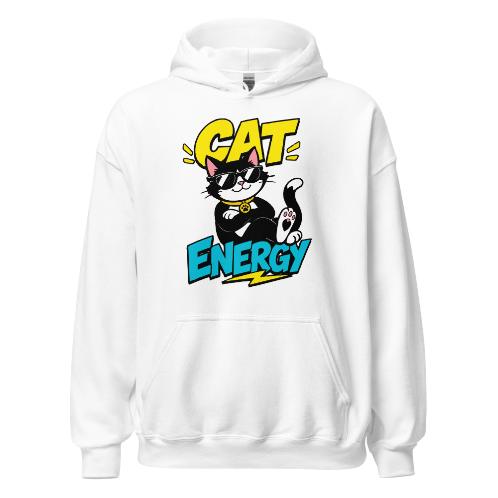Cat Energy Unisex Heavy Blend Hoodie