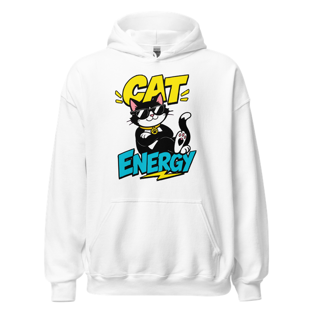 Cat Energy Unisex Heavy Blend Hoodie